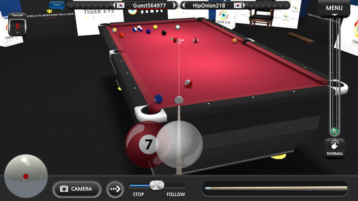 World Championship Billiards screenshot game