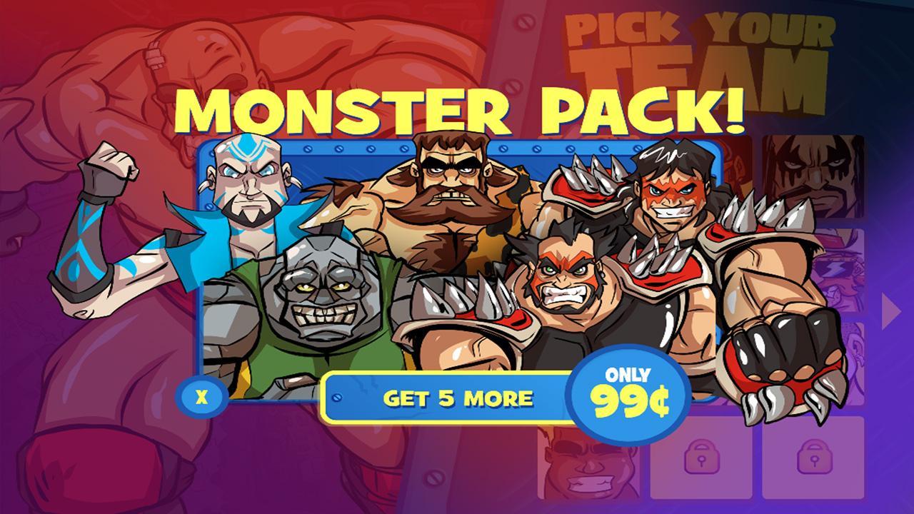 Shake Rumble Wrestling ภาพหน้าจอเกม