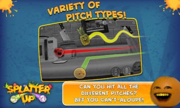 Annoying Orange: Splatter Up! Game Screenshot