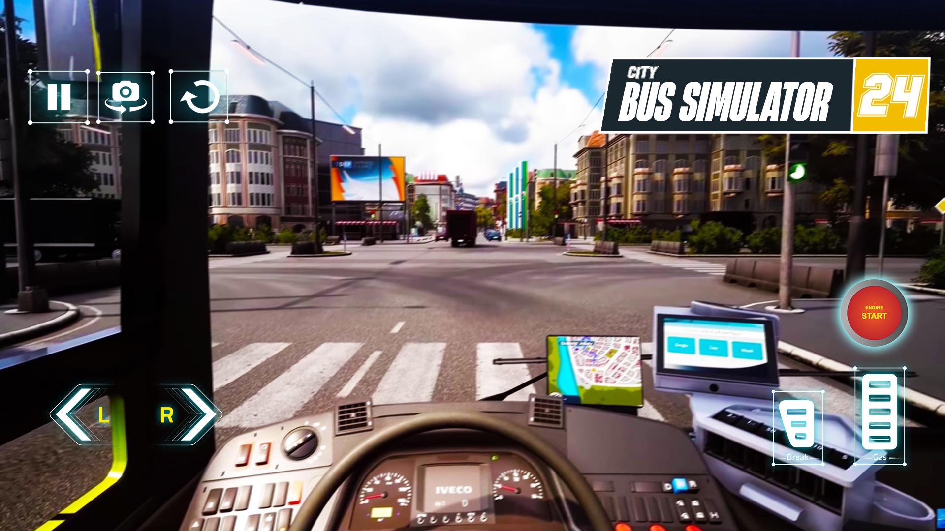 City Bus Simulator 2024 3D Game Screenshot