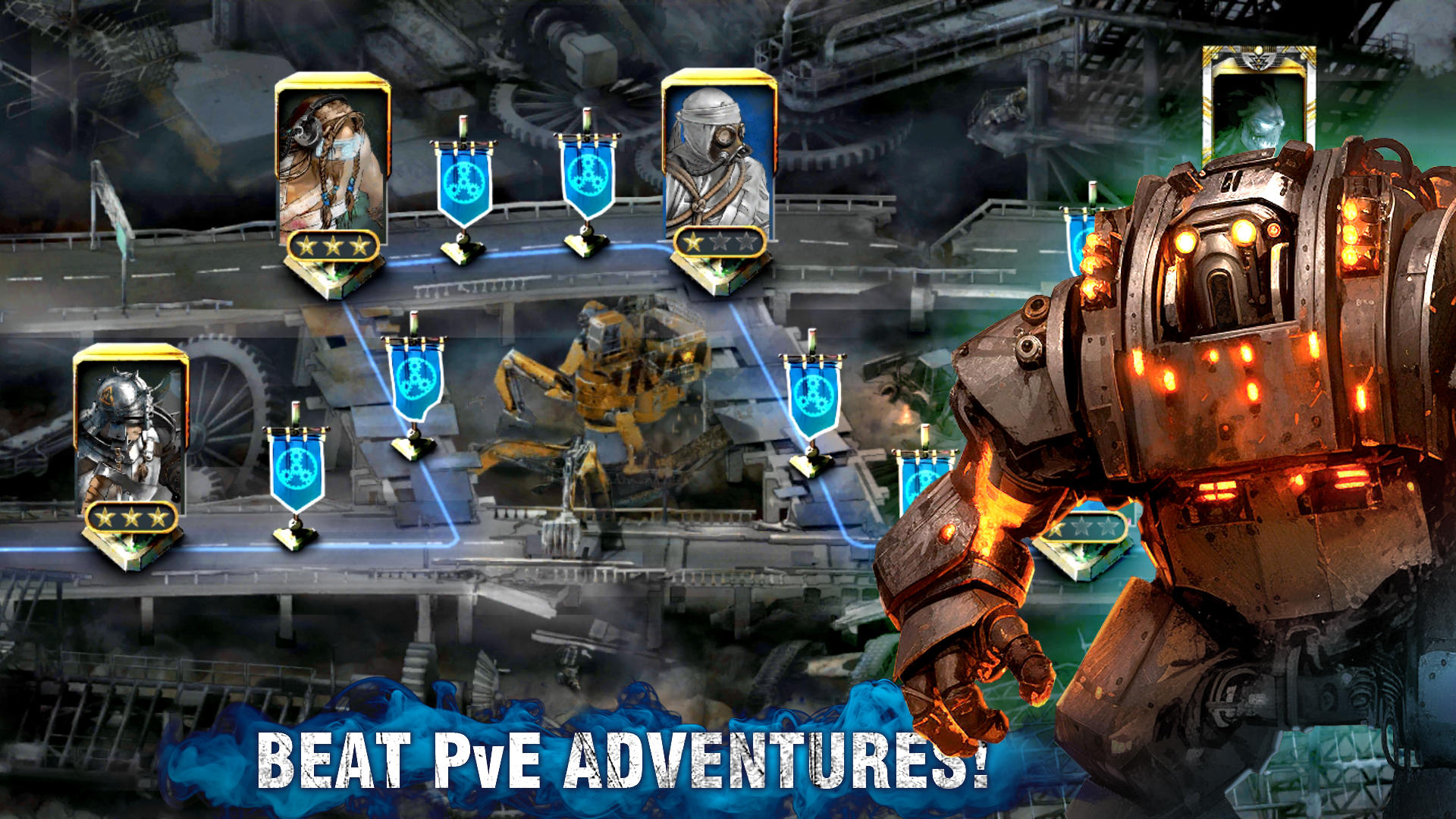 Screenshot of Regular Heroes and Robots