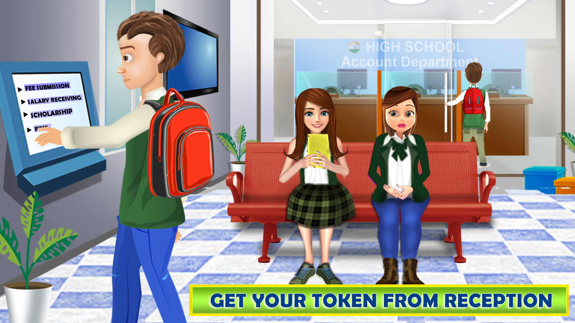 School Cashier Games For Girls Game Screenshot