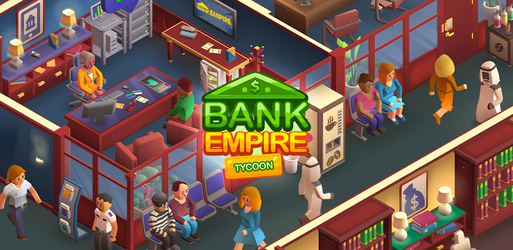 Banner of Idle Bank Tycoon - Game Empire 