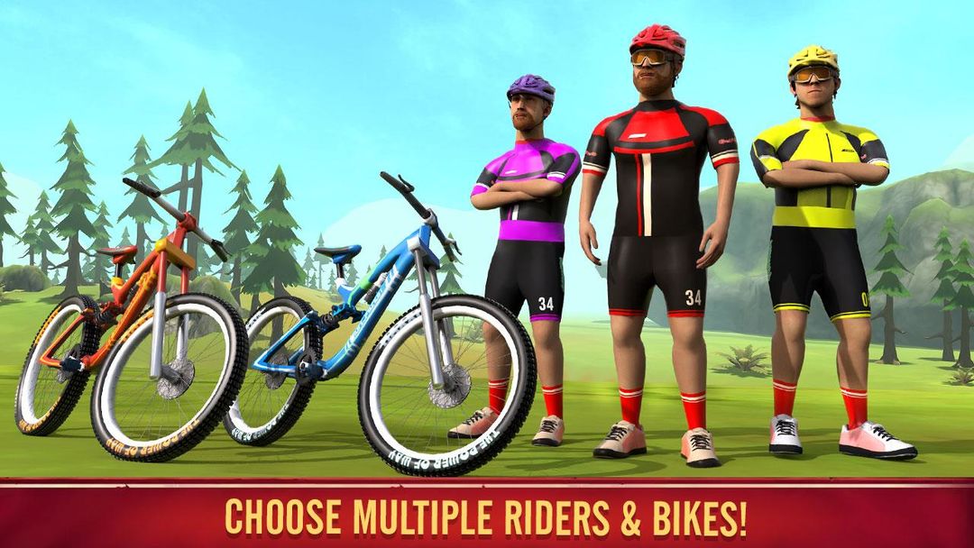 BMX Mountain Climb Stunts- Free Bicycle Games遊戲截圖