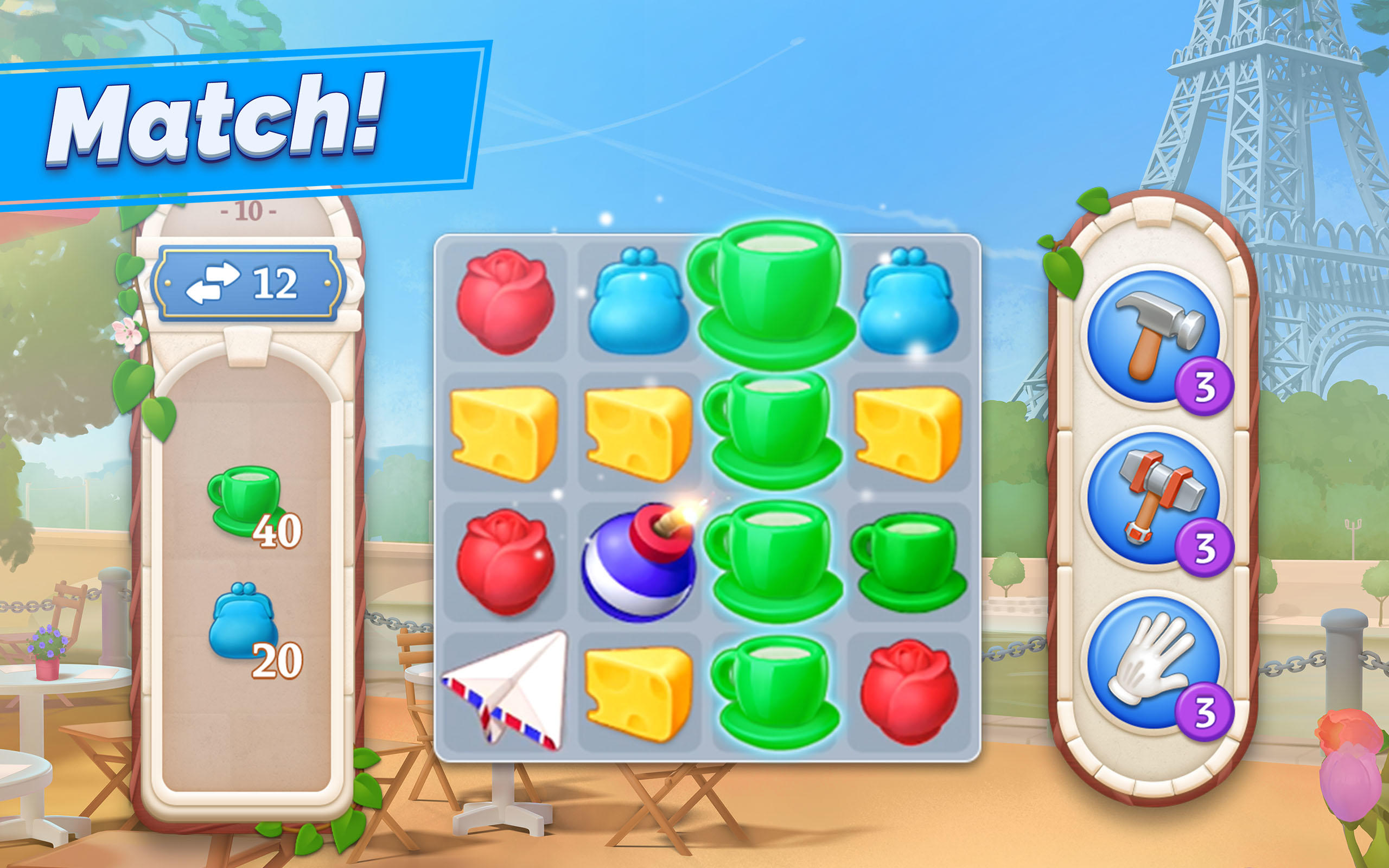 Match In Paris: Love ภาพหน้าจอเกม