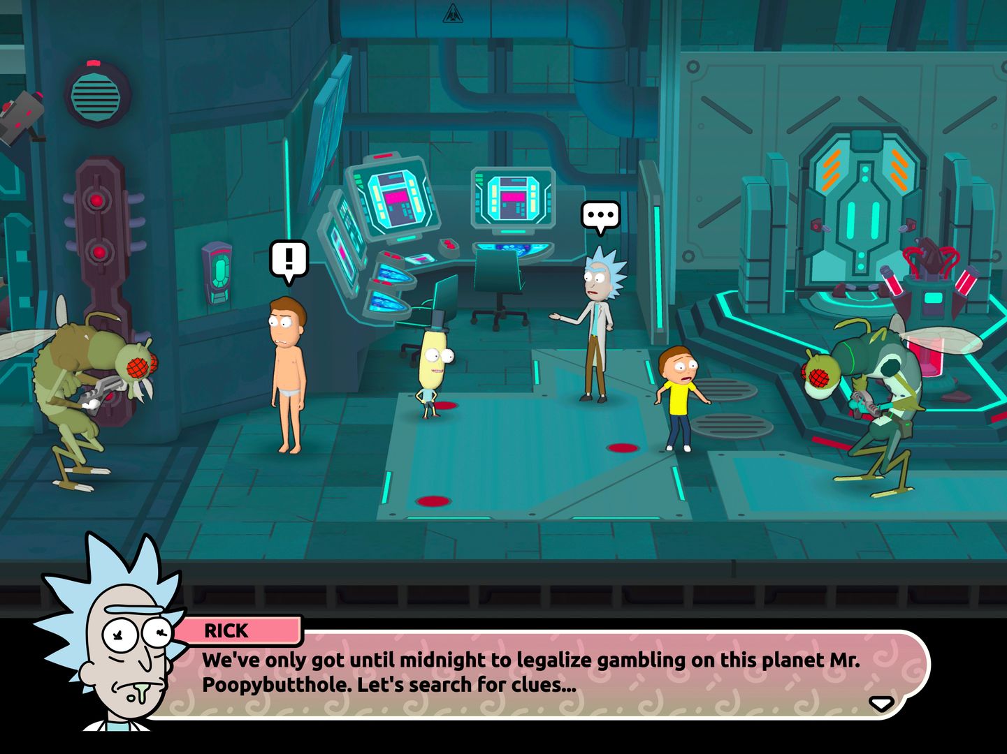 Screenshot of Rick and Morty: Clone Rumble