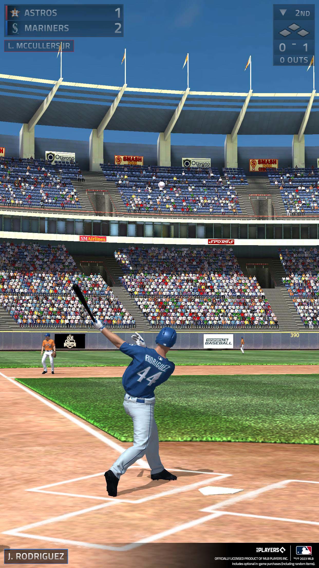 Screenshot of EA SPORTS MLB TAP BASEBALL 23