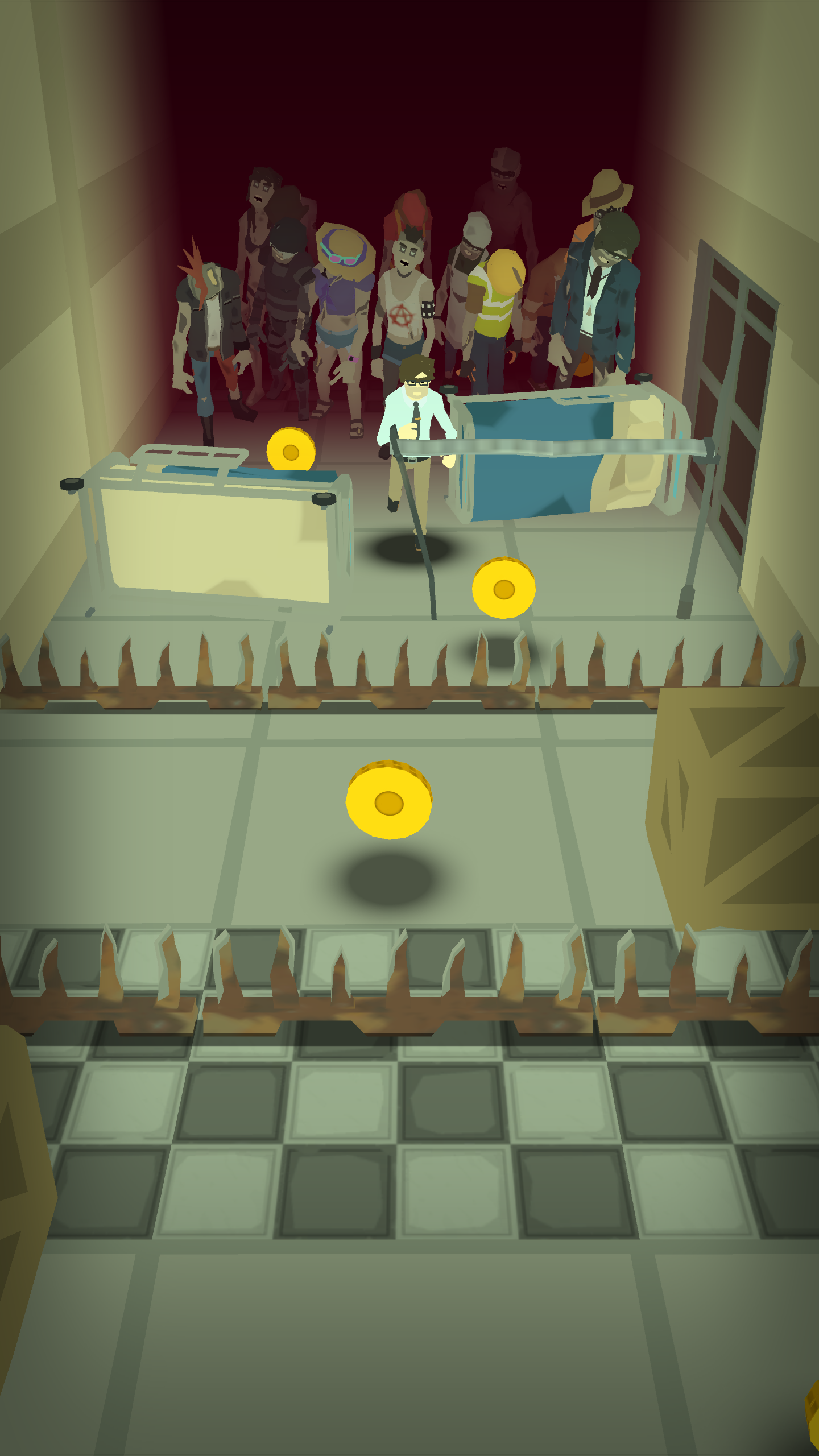 Screenshot of Hungry Zombies: Runner Game