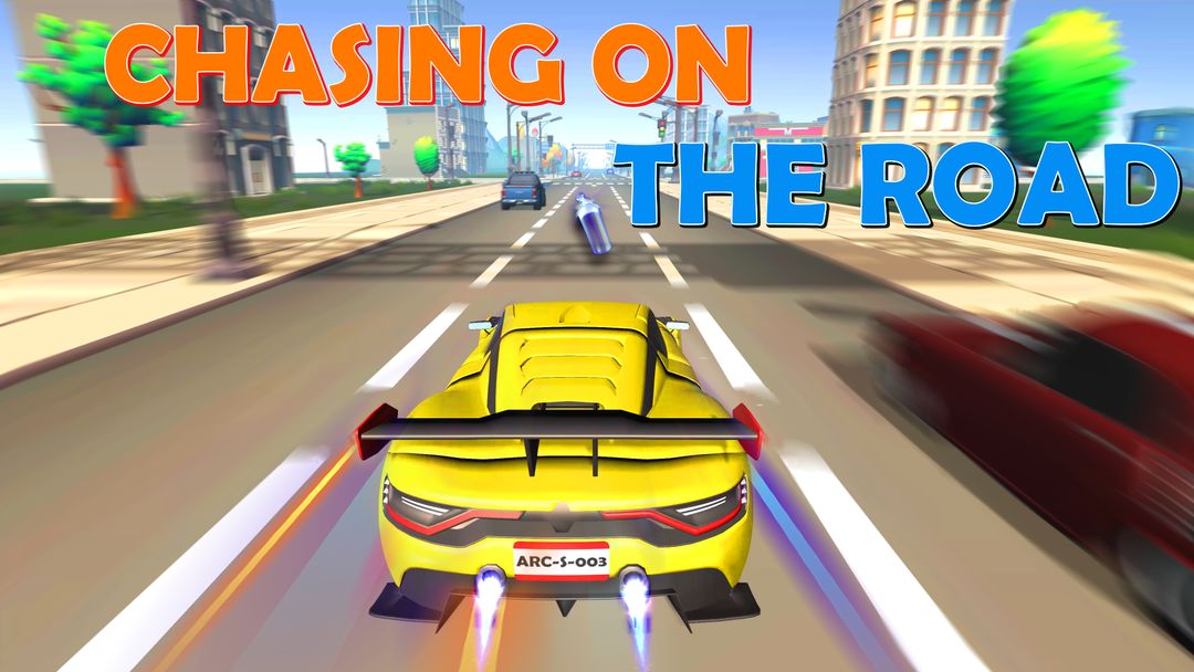 Screenshot of Street Racer Pro: 3D Real Traffic Car Racing Game