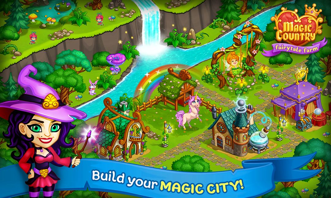 Magic City: fairy farm screenshot game