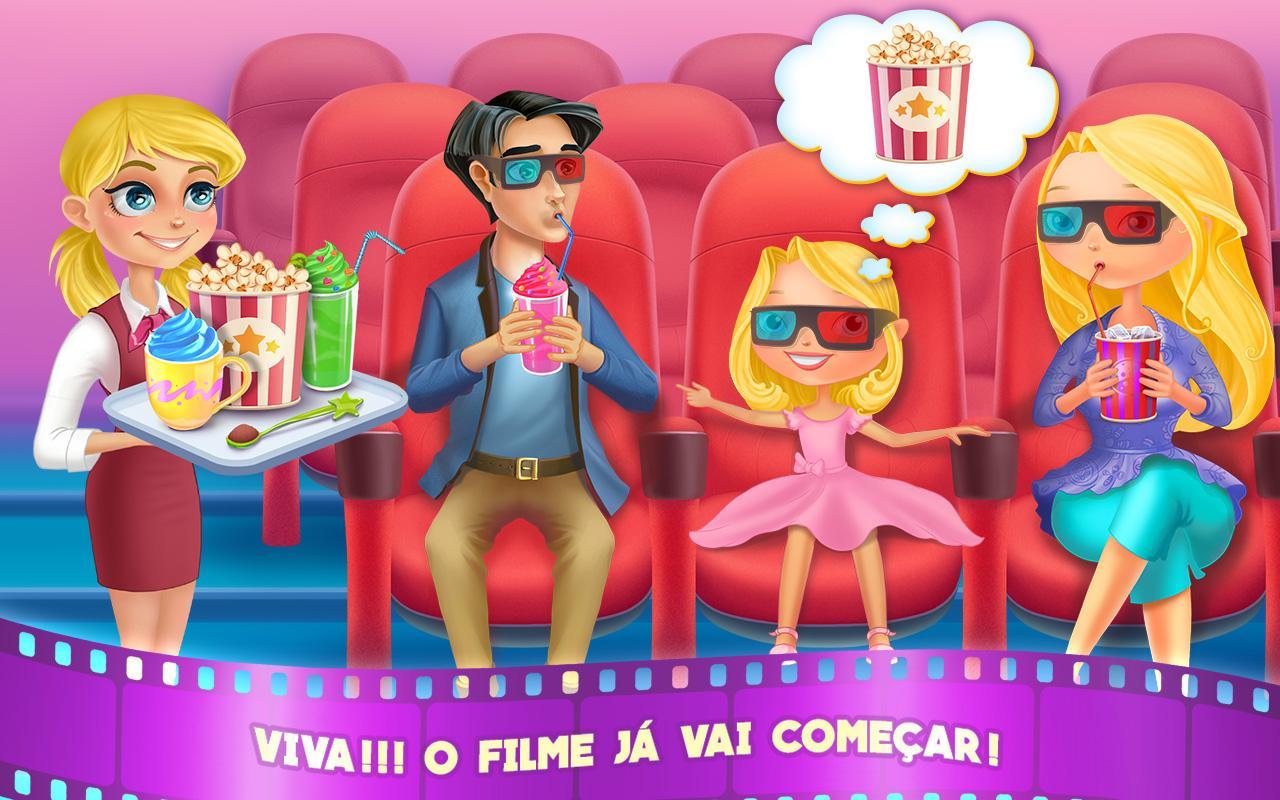 Captura de Tela do Jogo Noite de Cinema das Crianças