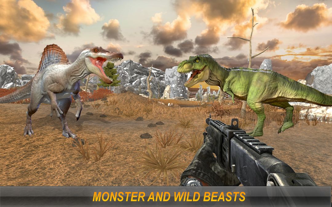 Dinosaur Hunt Deadly Hunter Survival 게임 스크린 샷