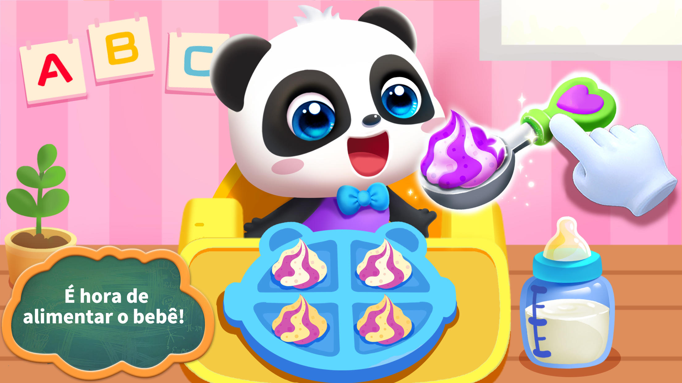 Captura de Tela do Jogo Creche do Bebê Panda