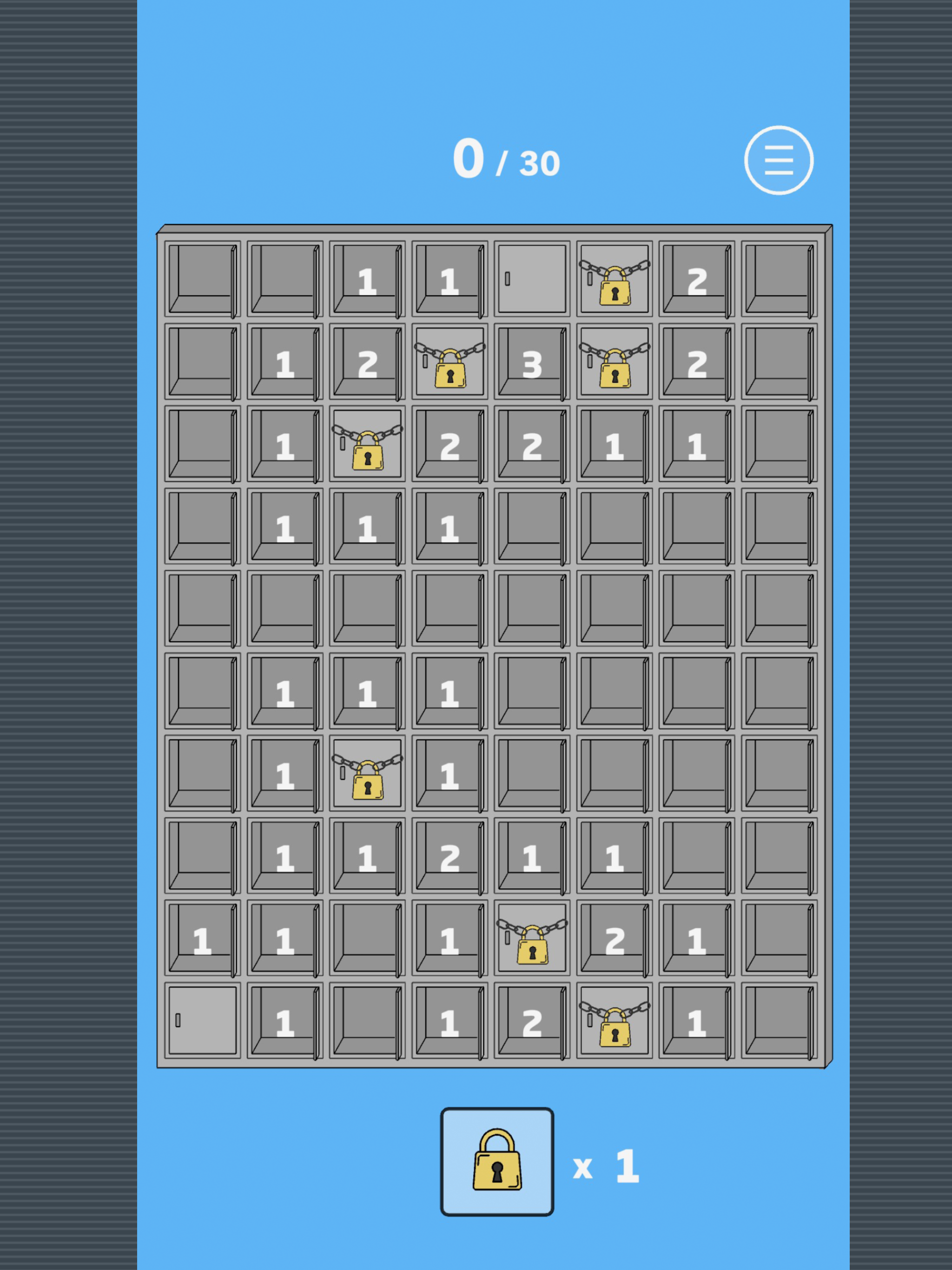 Mominesweeper Game Screenshot