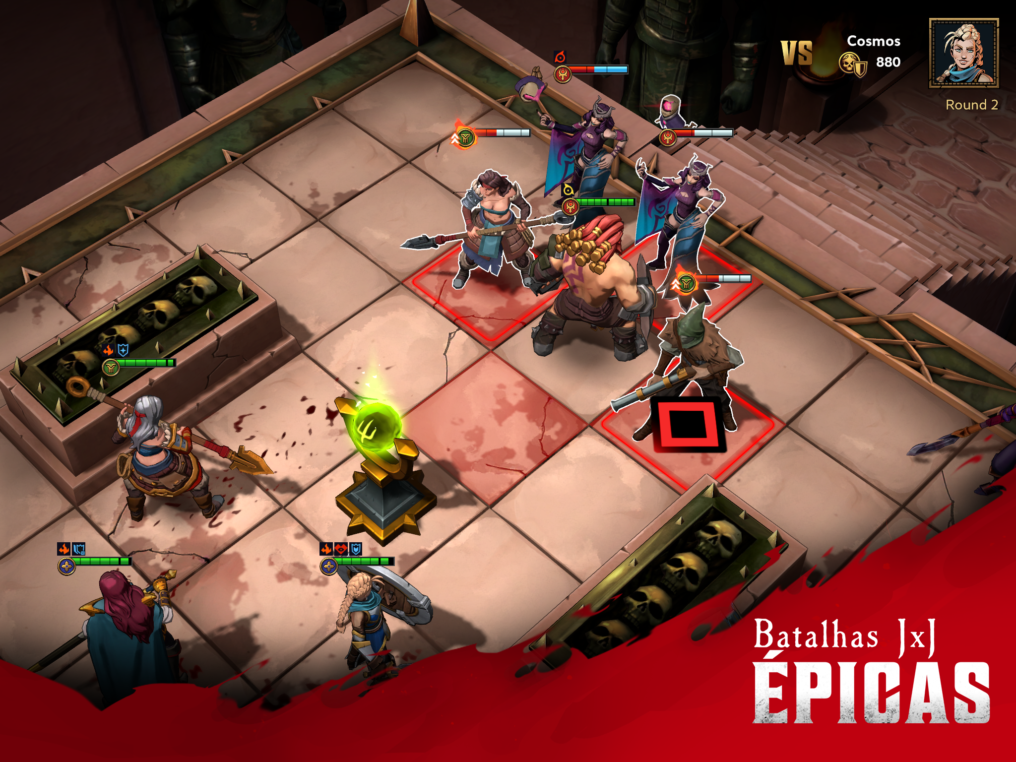 Captura de Tela do Jogo Grimguard Tactics: Fantasy RPG