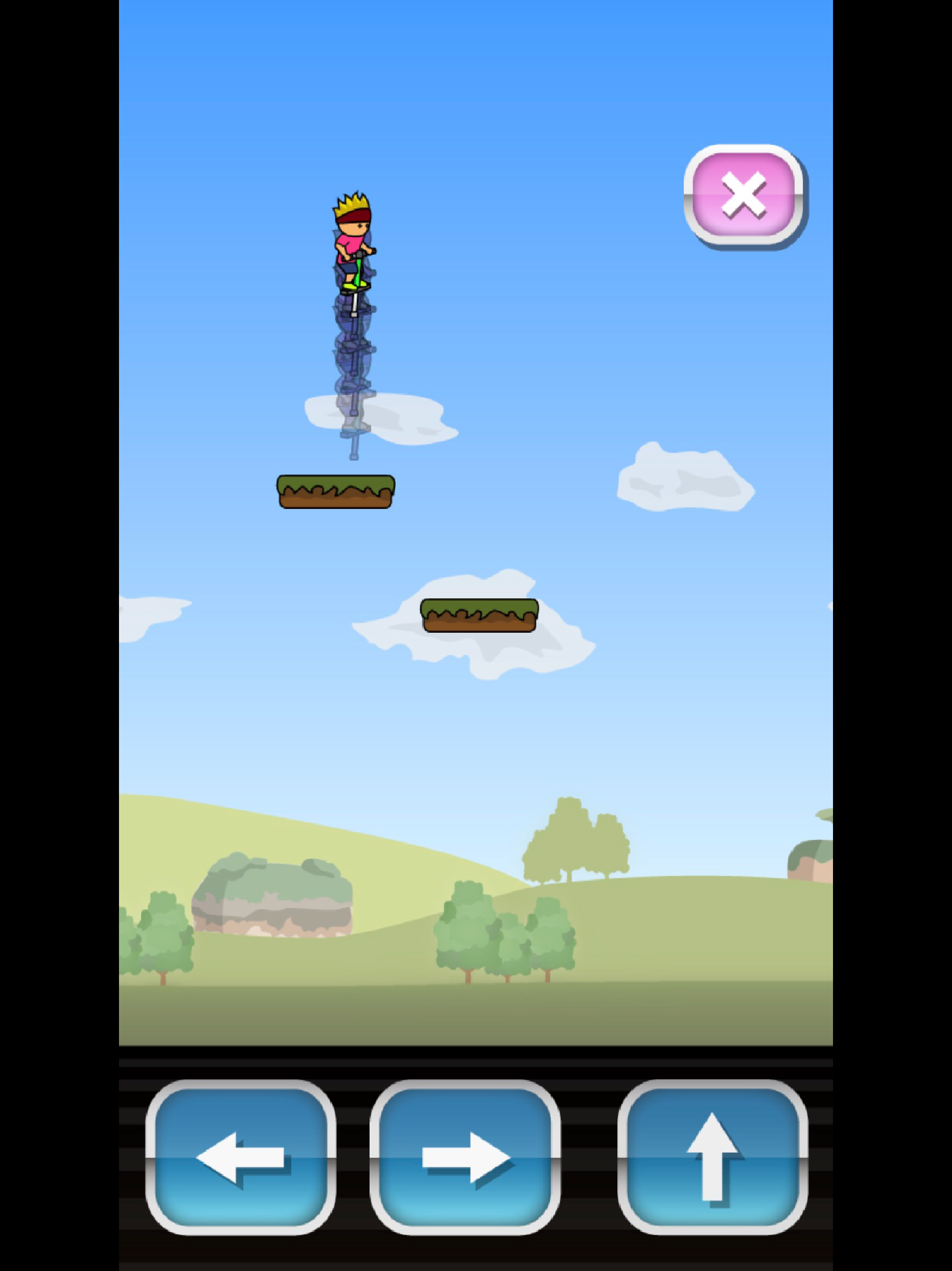 New トニーくんのホッピング Game Screenshot