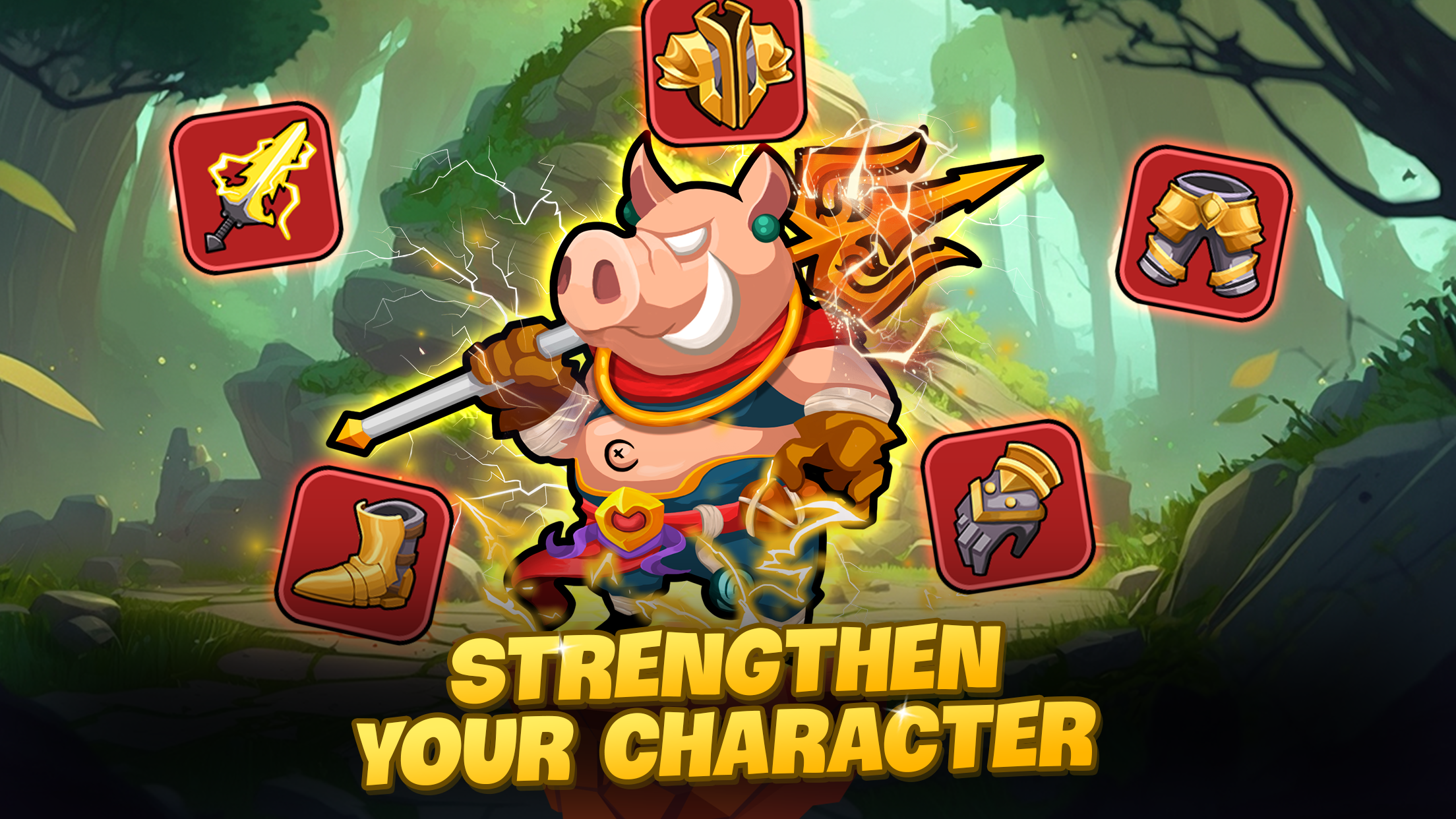 Super Human War: Idle RPG Game Screenshot