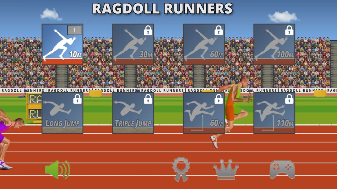 Ragdoll Runners ภาพหน้าจอเกม