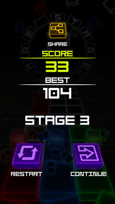 RGB Color Match Runner Game Screenshot