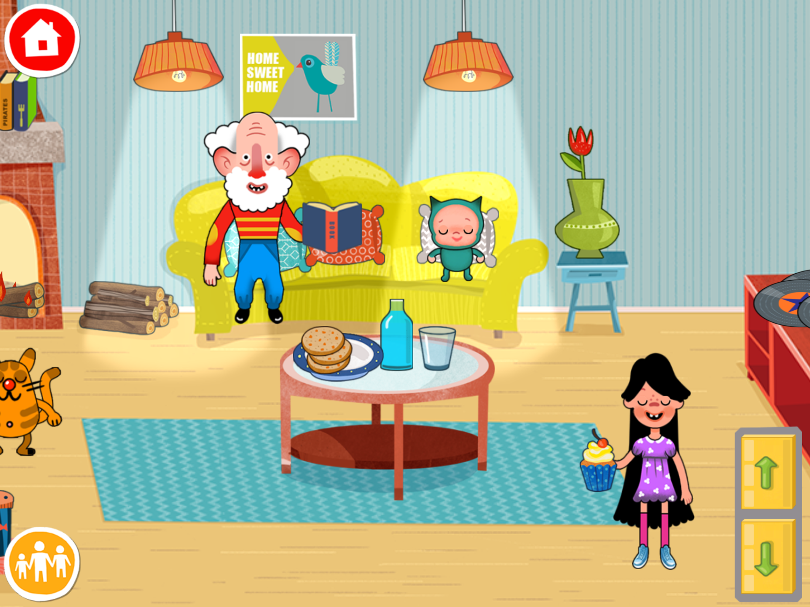 Pepi House: Happy Family ภาพหน้าจอเกม