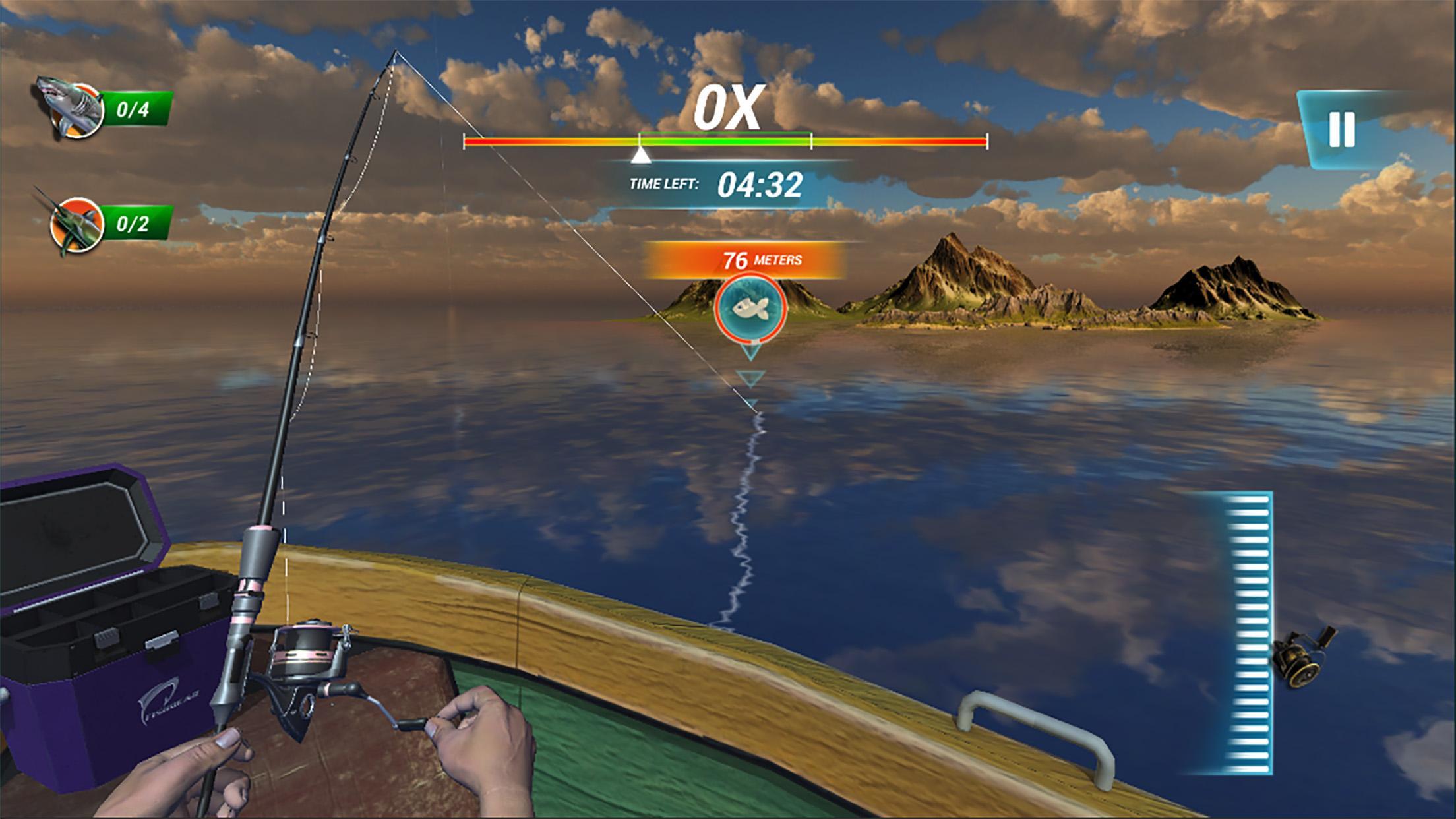Fishing Deep Sea Simulator 3D - Go Fish Now 2020 Game Screenshot