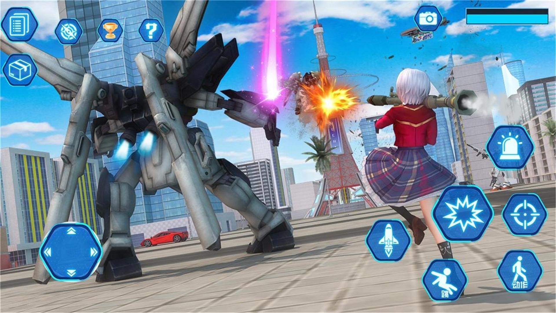 Screenshot 11 of School Simulator Mech Fight 3D 