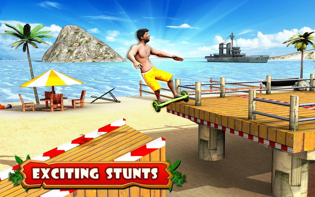 Hoverboard Stunts 2016 Game Screenshot
