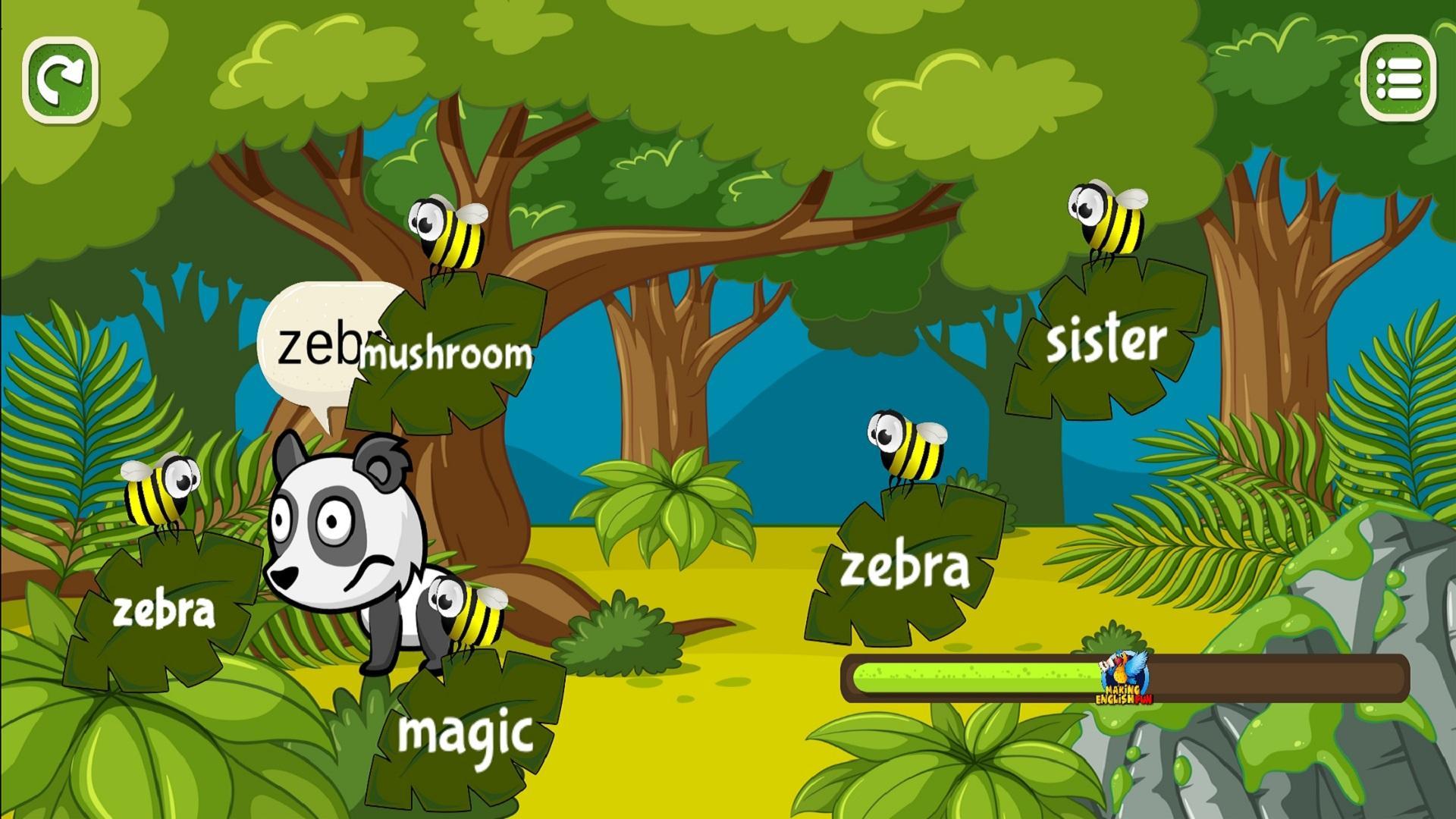 ワードホップとポップ - 英語ワードゲーム ゲームのスクリーンショット