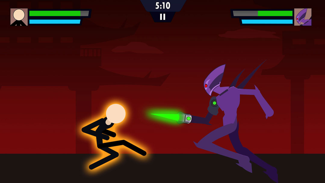 Screenshot of Super Stickman Fighting Battle