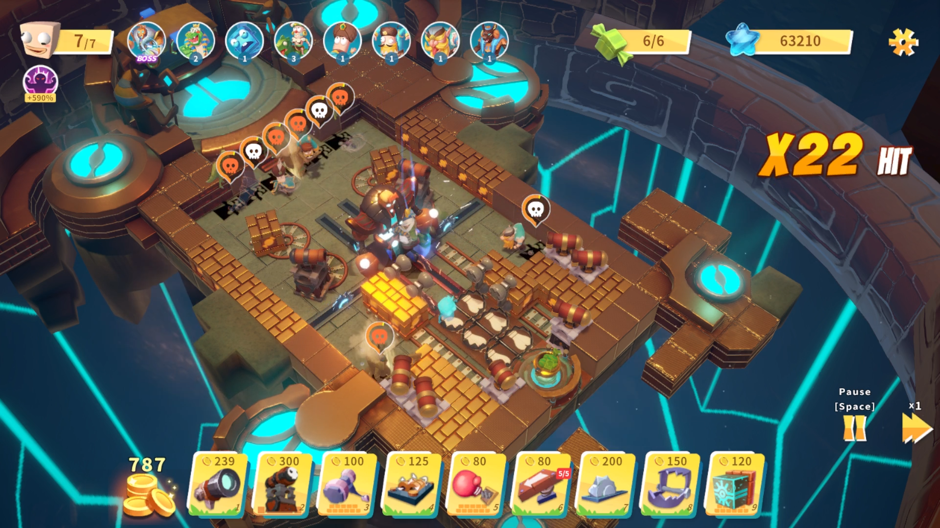 Candy Disaster TD Game Screenshot