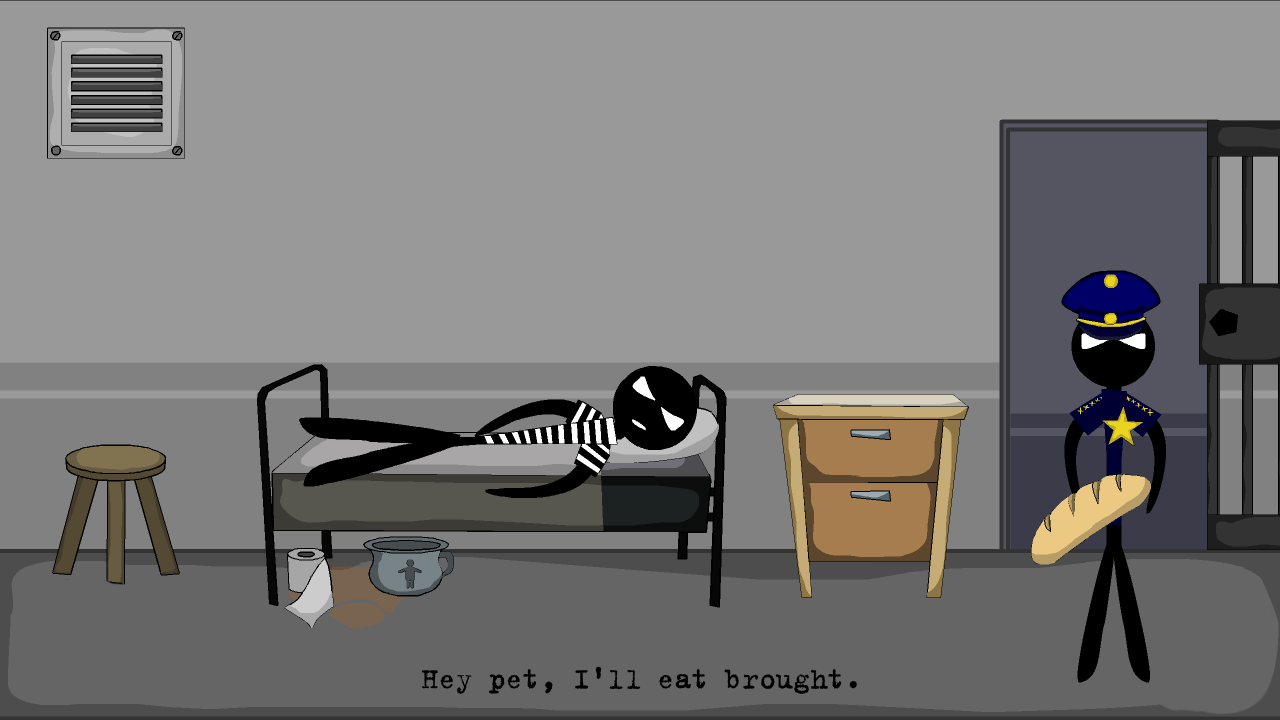 Stickman jailbreak 3 Game Screenshot