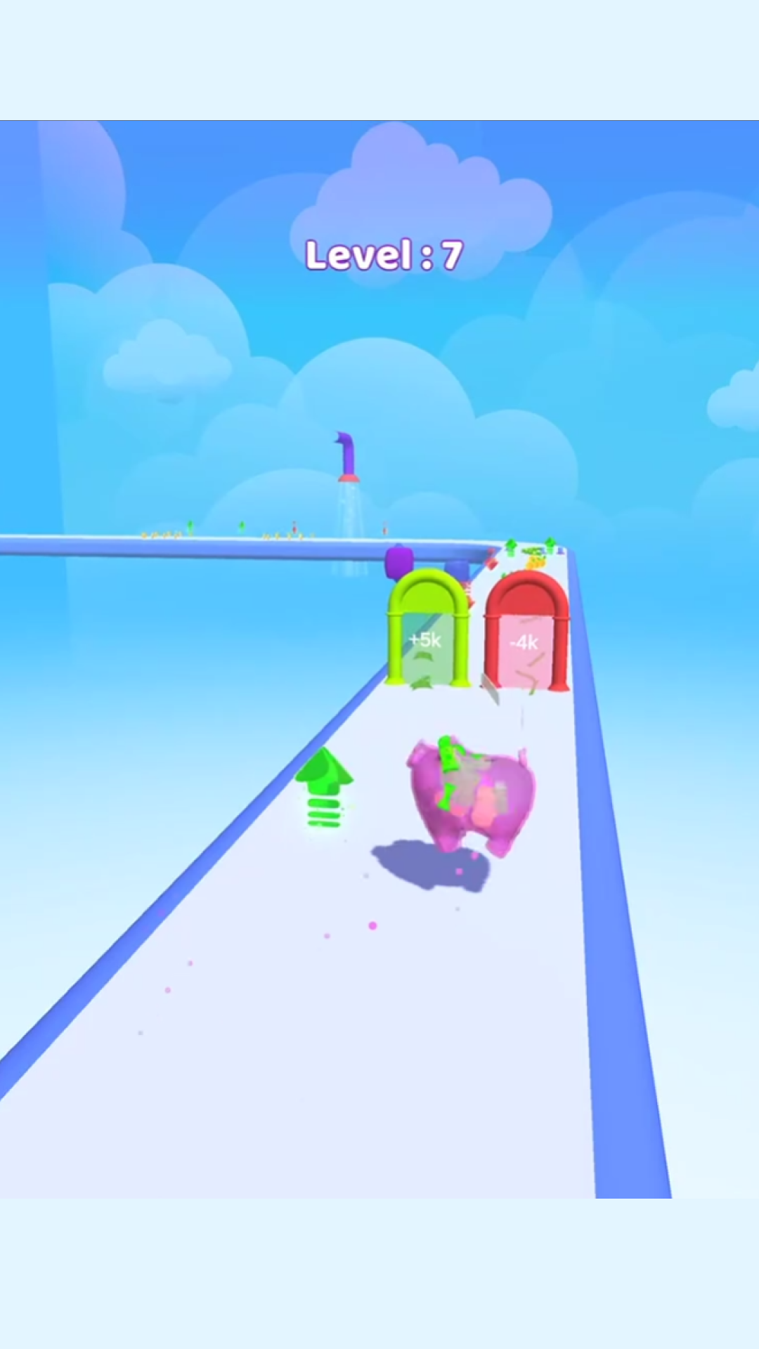 Скриншот игры Running piggy bank