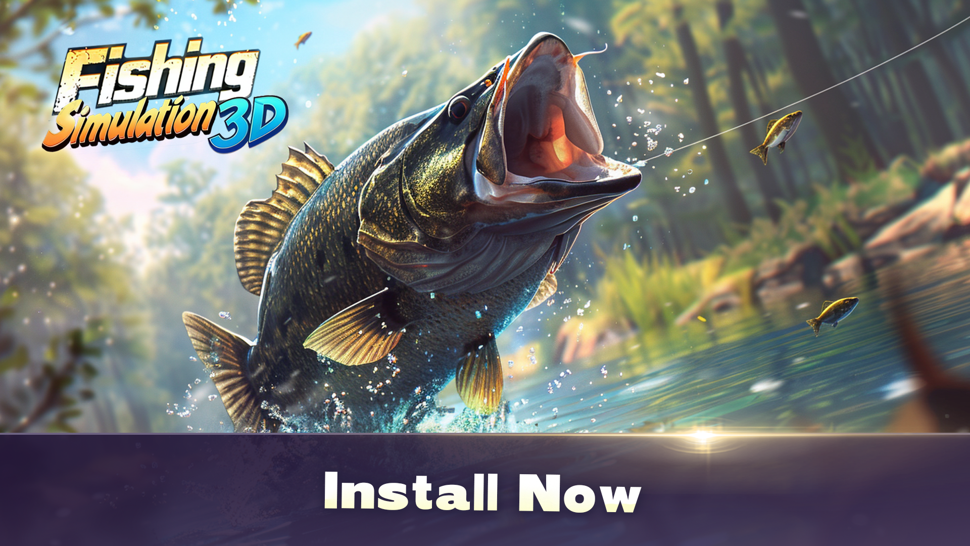 Fishing Simulation : Fish Game Game Screenshot