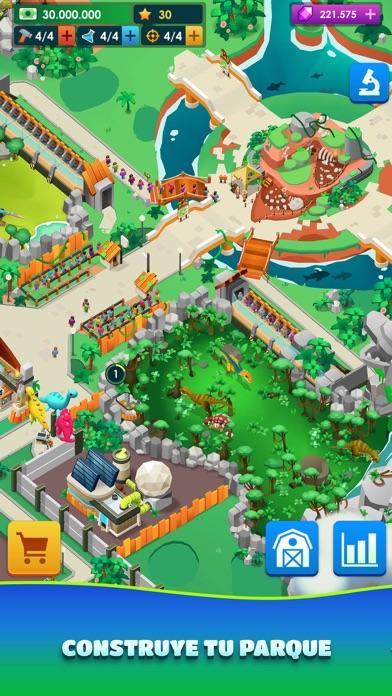 Screenshot 1 of Dinosaur Park—Jurassic Tycoon 
