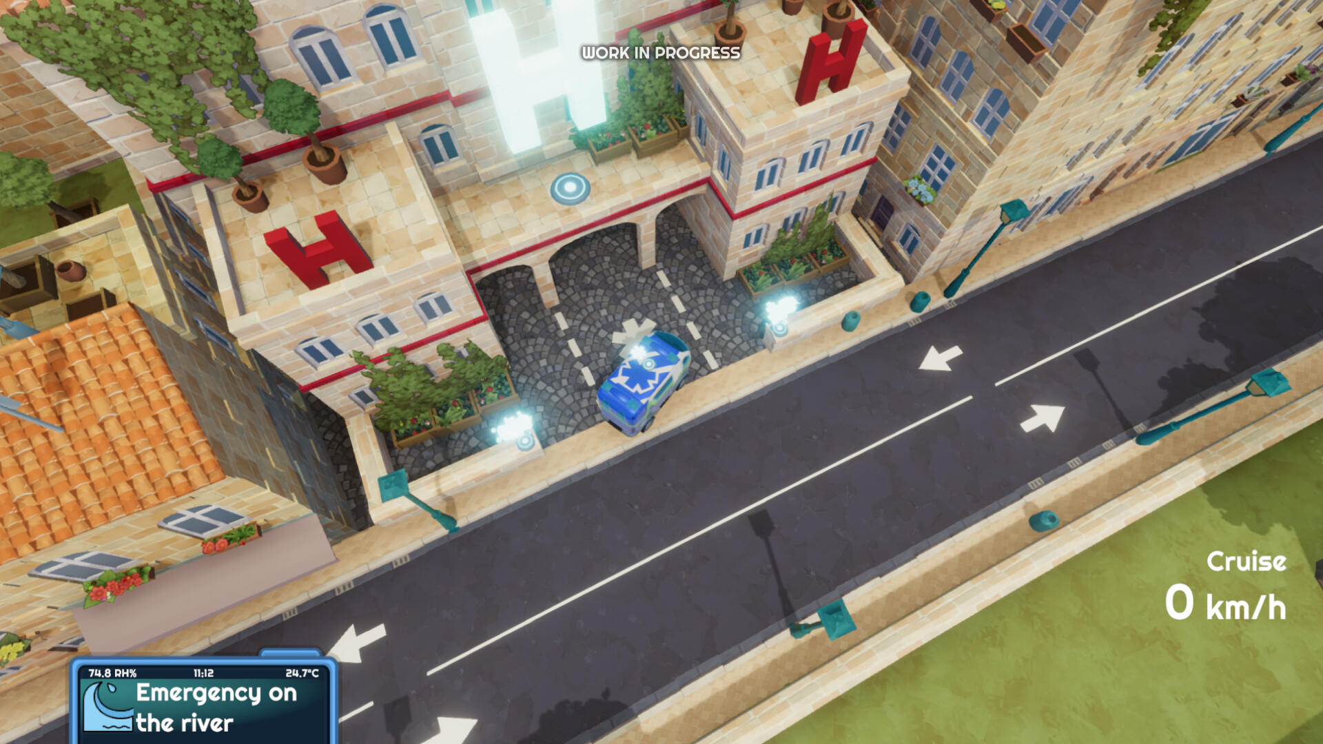 City Ambulance: Rescue Express Game Screenshot