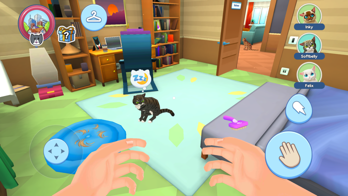 Jogos de gato simulador de gato gatinho versão móvel andróide iOS apk  baixar gratuitamente-TapTap