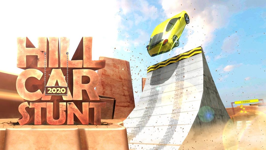 Screenshot of Hill Car Stunt 2020