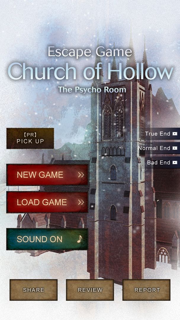 Screenshot of Escape Game - Church of Hollow