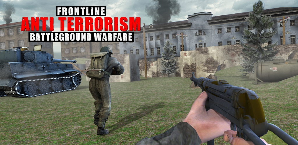 Banner of World War 2 Frontline Shooter WW2 War Games 