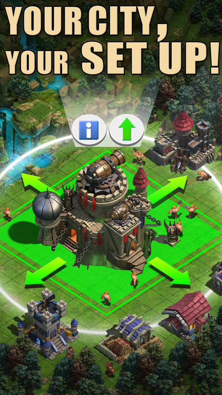 Captura de Tela do Jogo War Ages - Legend of Kings