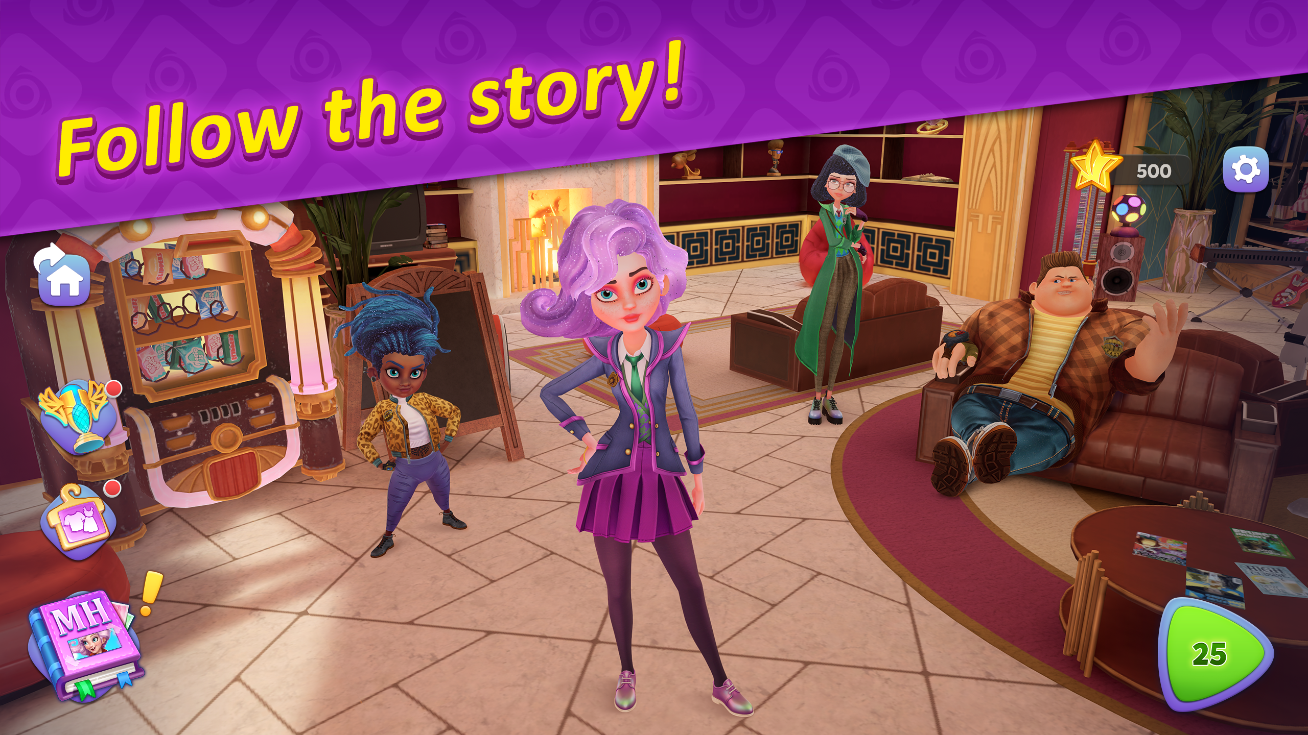 Magic High Academy Game Screenshot