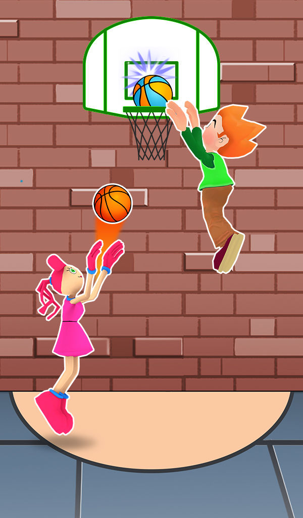 Screenshot of Basket Master Tap Shoot Battle