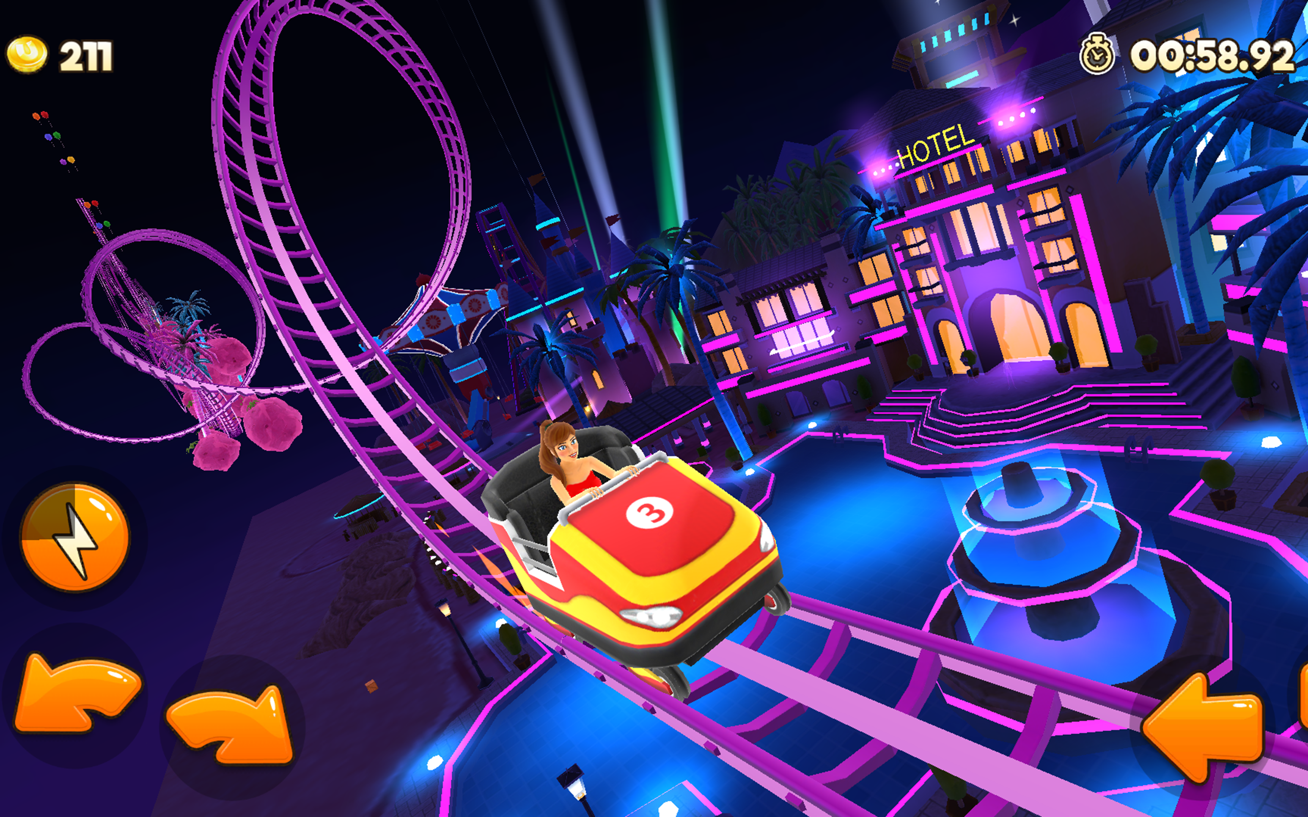 Thrill Rush Theme Park screenshot game