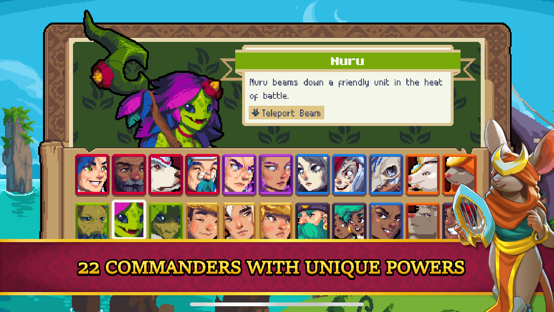 Wargroove 2: Pocket Edition Game Screenshot