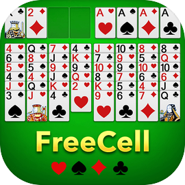 FreeCell Solitaire - Card Game