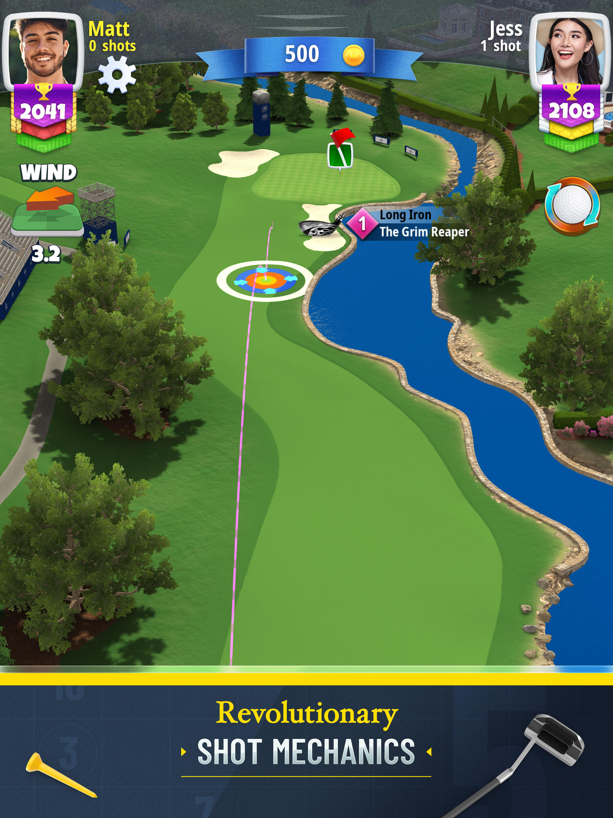 Golf Clash - Golfing Simulator Game Screenshot