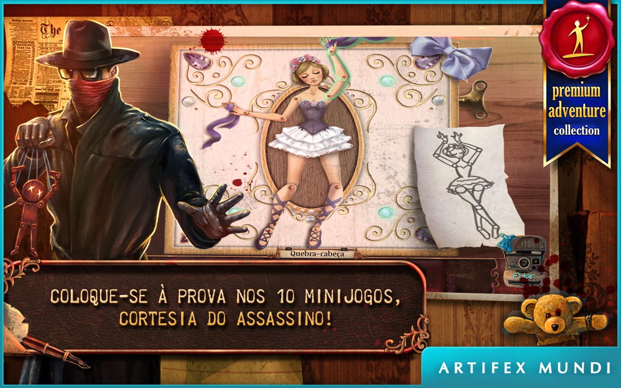 Captura de Tela do Jogo Puzzles Mortais: O Brinquedist