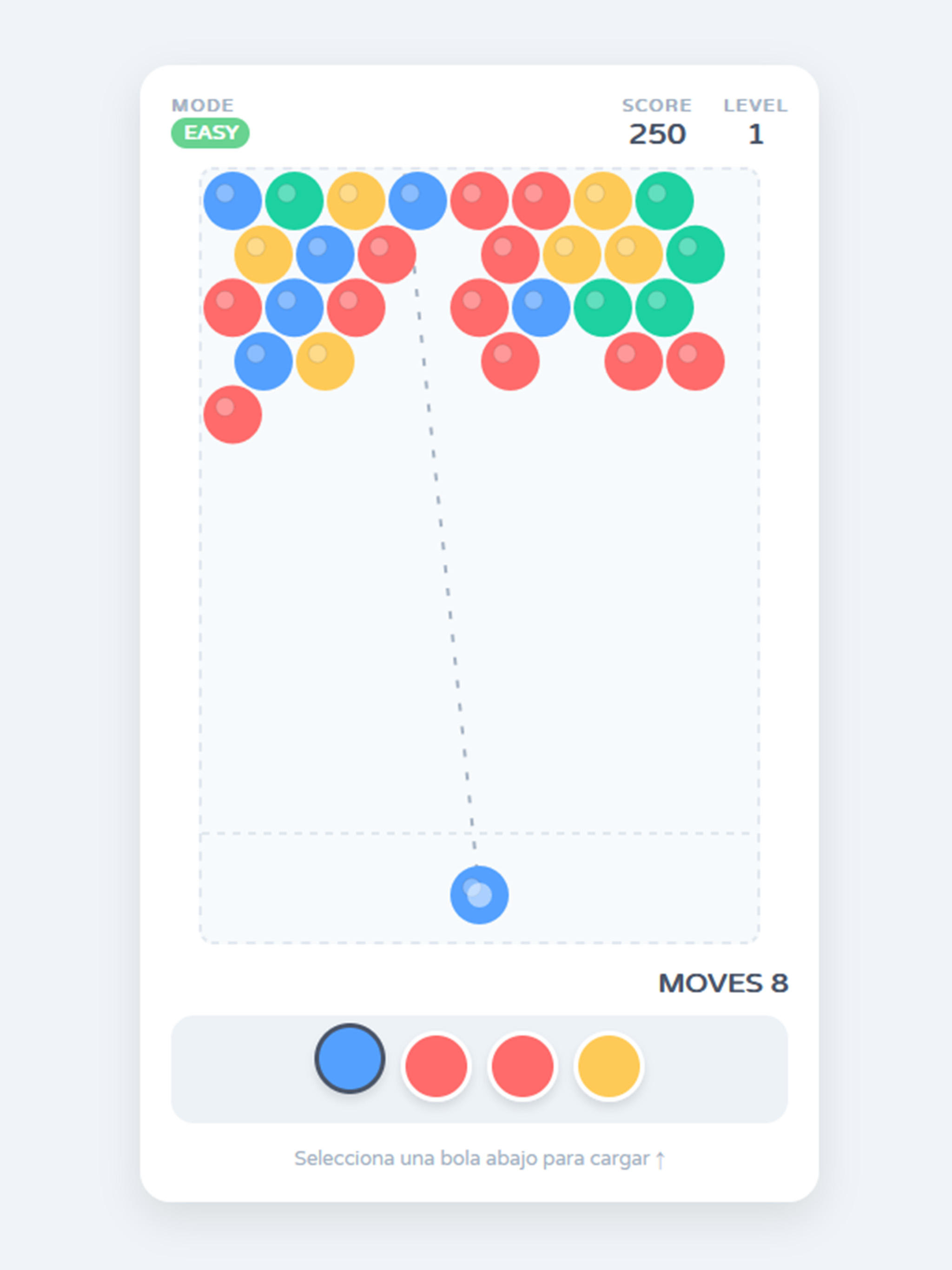 Bubble Color Mania Game Screenshot