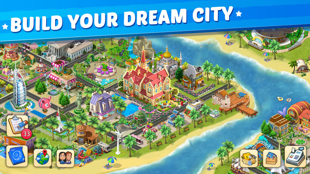 Screenshot of Lily City: Building metropolis