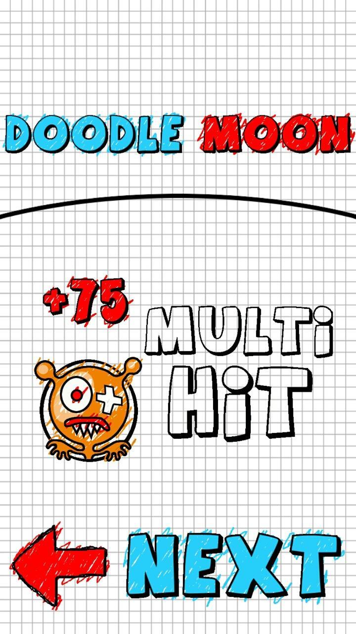 Doodle Moon Game Screenshot